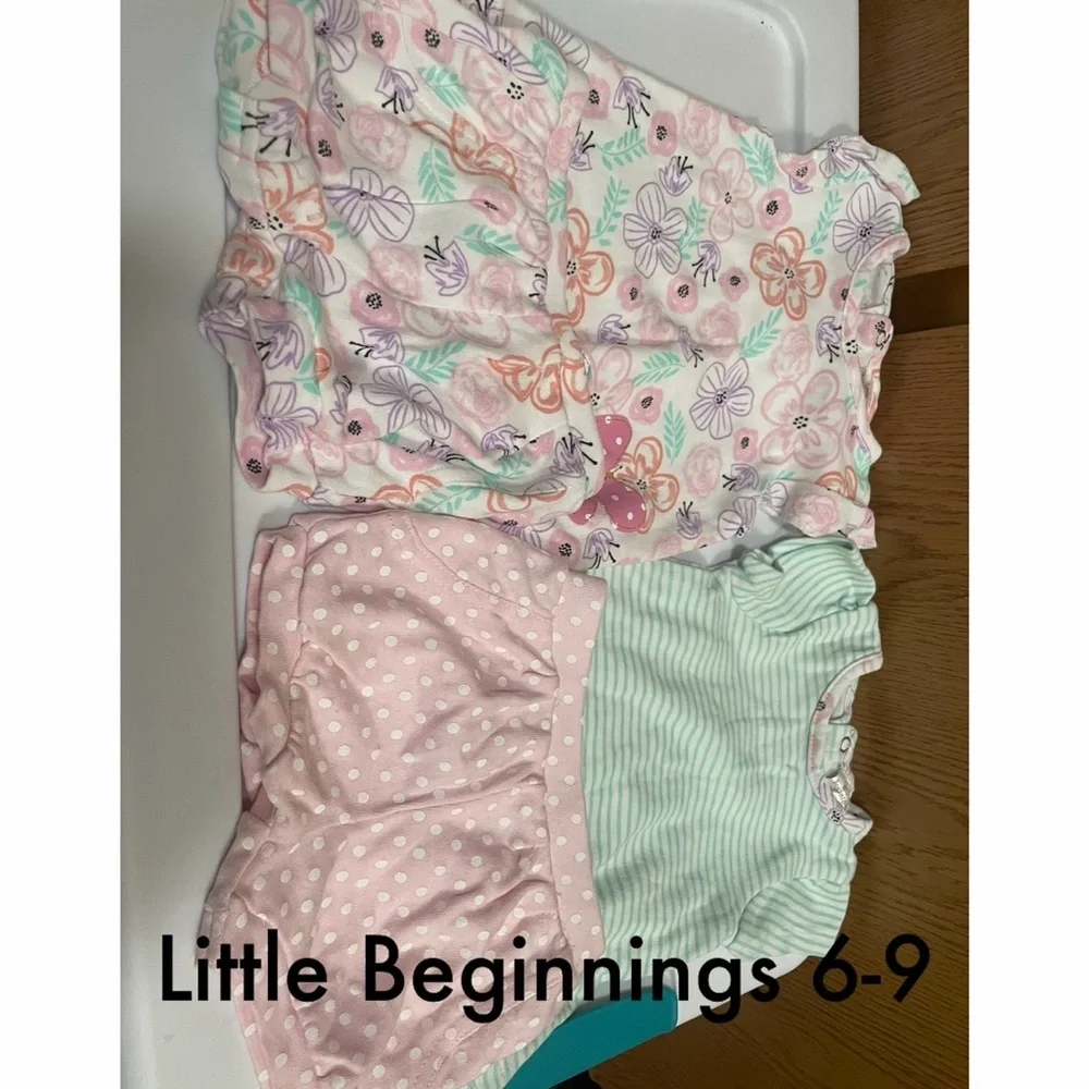 Baby girl shirt and shorts set - Picture 1 of 8